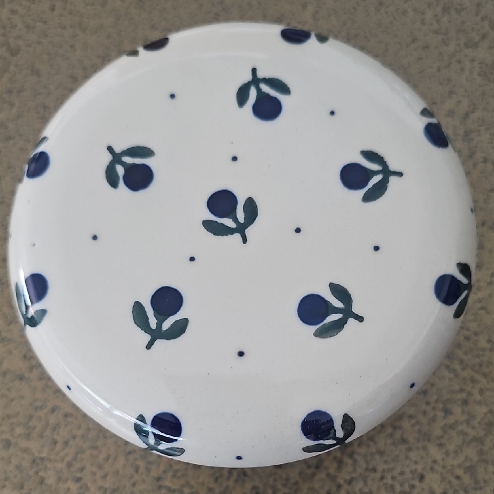 Polish Pottery Butter Bell